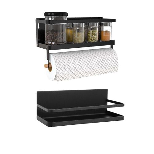 Magnétique Étagère À Épices Organisateur, À Un Seul Niveau D'Un Réfrigérateur Épices Étagère De Rangement, Réfrigérateur Side Mount, Facile À Installer