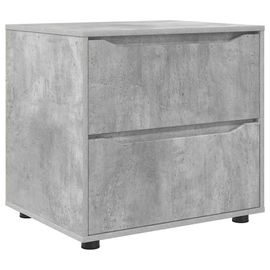 vidaXL Armoire de rangement Gris béton 60 x 48 x 57 cm