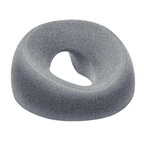 Professionnel Ergonomique Visage Coussin Pour Table De Massage - Profilé, Lavable, Déhoussable, Anti-Dérapant, Gris