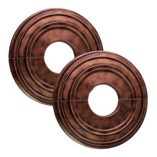 Plafond Médaillon Split 2 Pièce QTÉ Médaillon Pour des Ventilateurs de Plafond Et des Lustres, 3.93 ID X 12.2 Dans l'OD