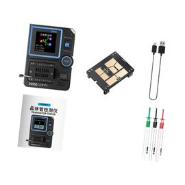 LCR-p1 Transistor Testeur ESR Compteur NPN PNP Type Compatible Interface C 7.1x8.7x2.8 Cm Composant Électronique Testeur