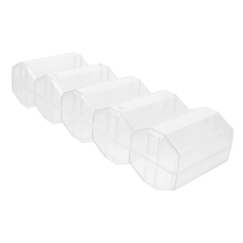 Jeton De Poker Boîte De Rangement En Plastique Transparent Avec La Conception De Sangle, Sûre Et Durable Pour Les Jeux De Cartes, Accessoires De Poker