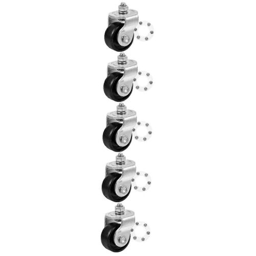 Hydraulique Horizontale Jack Roues Pivotantes De 5 Pièces Pour Une Double Pompe Jack Pivotant Design Lourds Garage Utilisation