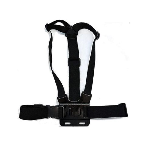 Élastique réglable Corps de la Sangle de Poitrine de Montage de la Courroie Harnais Pour Noza Tec Pro 1080P SJ4000 Casque d'Action Caméra Étanche