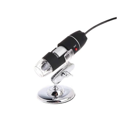 Microscope Accessoires Kit 8 LED 1000X Zoom Numérique des Lames de Microscope Pour une Utilisation Pédagogique