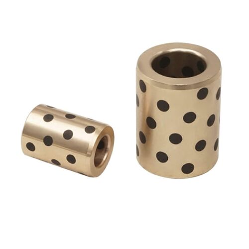 Graphite Douille De Palier,Jdbtype Huile Autolubrifiante Graphite Cuivre Bagues,17x23x20mm