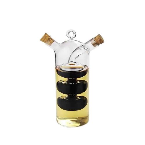 Verre D'huile & Vinaigre Distributeur Réutilisables Pour La Cuisson De La Cuisine 300ml