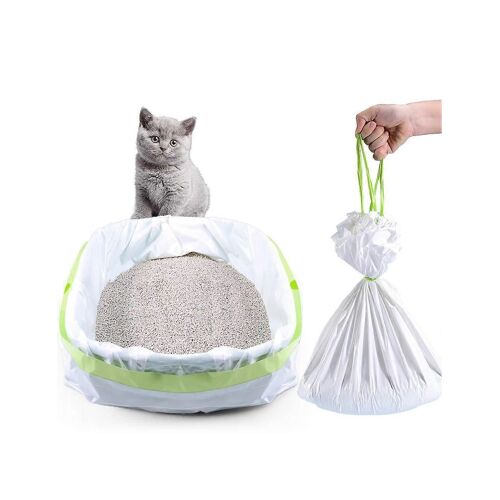 34 Compter Jumbo Épais De Grande Taille Xl Eco Friendly Litière Des Doublures Pour Bac À Litière Facile À Nettoyer 36' X 19'