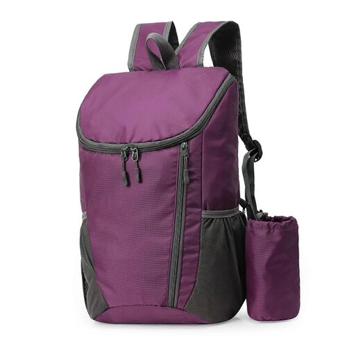 Sac à dos de randonnée, imperméable à l'eau et à l'abrasion, résistant à la lumière sac à dos peut se plier, de plein air, les voyages camp quotidien sac à dos plié-mor