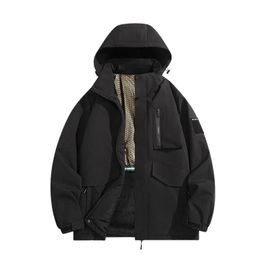 Hommes Manteau De Veste De Costume Noir Blanc De Transition Léger Veste Outdoor