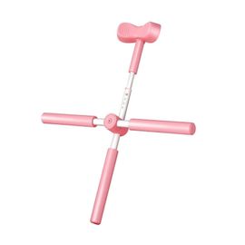 Yoga Bâton 32pouces Posture De Soutien Pour L'entraînement À L'intérieur Et L'alignement Du Corps Rose 32pouces Yoga Aide À La Posture De L'outil D'alignement