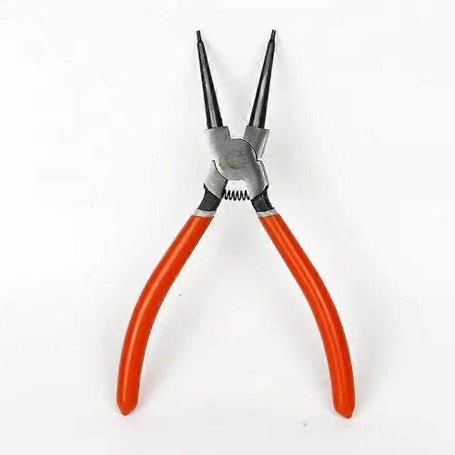 1pc Orange Rouge Heavy Duty 7 " EXTRA LONGUE Bague de Retenue Pince Circlips de Suppression de Pince
