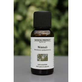 Huile Essentielle De Niaouli - Melaleuca Viridiflora - 50 Ml - Compte Gouttes Et Sécurité Enfants 