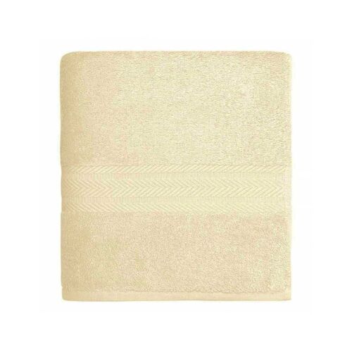 Linge De Bain En Coton Moelleux 550gr/M² Ecru 100x150 Cm