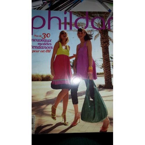 Phildar N°491 Plus De 30modèles Tendances Pour Cet Été