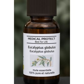 Huile Essentielle D'Eucalyptus Globulus - Eucalyptus Globulus - 30 Ml - Compte Gouttes Et Sécurité Enfants 