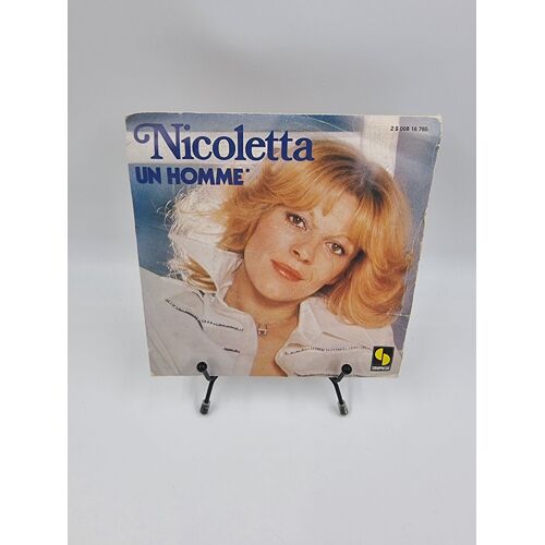 Vinyle 45 Tours Nicoletta : Un Homme Avec Fourreau