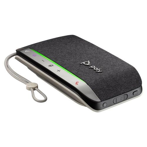 HP Poly Sync 20-M - Haut-parleur intelligent - Bluetooth - filaire, sans fil - USB-C - noir - Certifié pour Microsoft Teams