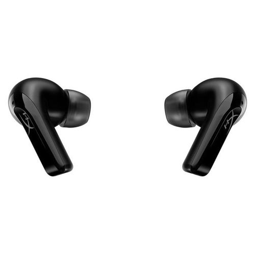 HyperX Cloud MIX Buds - Écouteurs sans fil avec micro - intra-auriculaire - fréquence/Bluetooth radio de 2,4 GHz - Suppresseur de bruit actif - noir