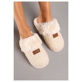 Chaussons Beige Femme