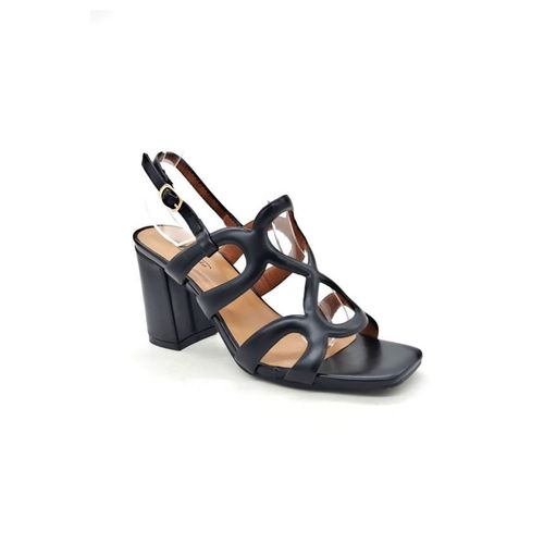 Sandales A Talons Noir Femme