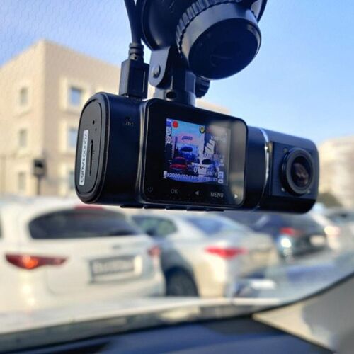 Dashcam Full HD 1080P Avant Arrière Grand Angle Vision Nocturne Sécurité YONIS