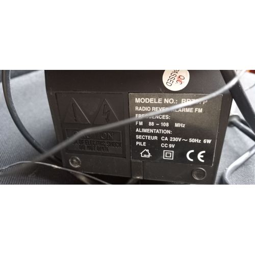 Radio réveil Maxxon 2000