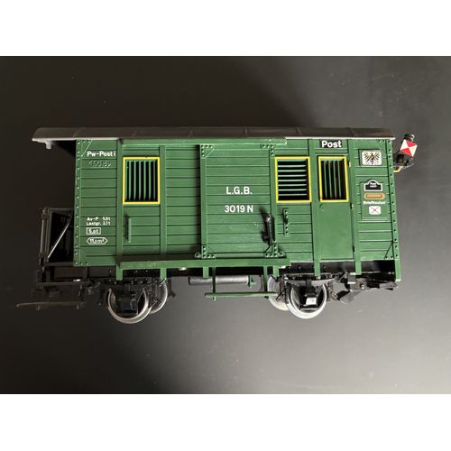 Train L.G.B Lehmann Wagon Service Postal Express Lgb 3019 N Wagon Postal 3019n