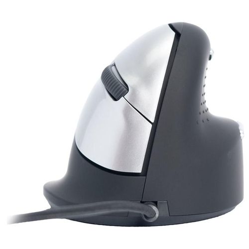 R-Go Souris ergonomique HE Break - Souris verticale - ergonomique - pour droitiers - 5 boutons - filaire - USB - noir