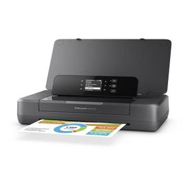 HP Officejet 200 Mobile Printer - Imprimante - couleur - jet d'encre - A4/Legal - 1200 x 1200 ppp - jusqu'à 20 ppm (mono) / jusqu'à 19 ppm (couleur) - capacité : 50 feuilles - USB 2.0, Wi-Fi
