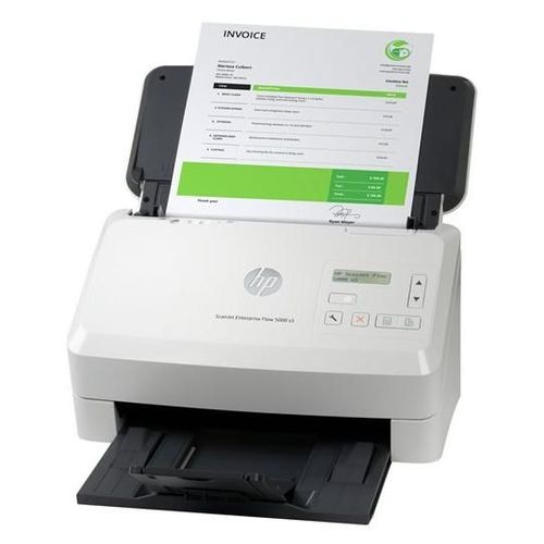 HP ScanJet Enterprise Flow 5000 s5 - Scanner de documents - CMOS / CIS - Recto-verso - 216 x 3100 mm - 600 dpi x 600 dpi - jusqu'à 65 ppm (mono) / jusqu'à 65 ppm (couleur) - Chargeur automatique...