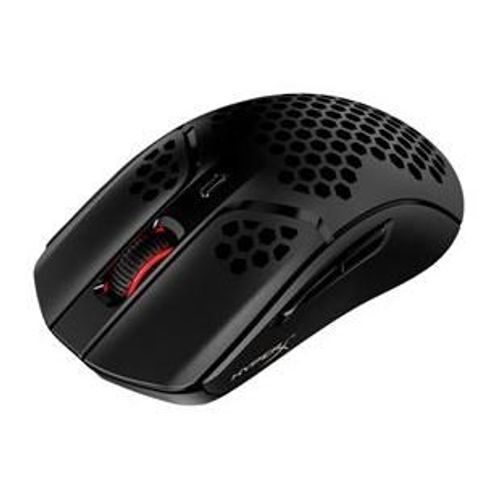 HyperX Pulsefire Haste - Souris - optique - 6 boutons - sans fil - 2.4 GHz - récepteur sans fil USB - noir - pour Victus by HP Laptop 16; Laptop 14, 15, 17; Pavilion x360 Laptop; Pro 290 G9
