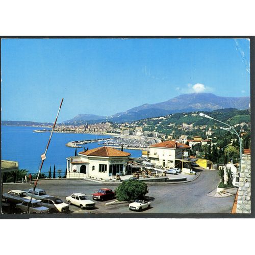 Carte Postale Menton , Côte D'Azur , Vue De La Frontière , 1975