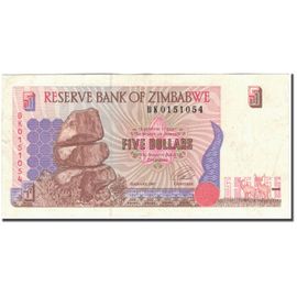 Zimbabwe Billet De Dollars 1997
