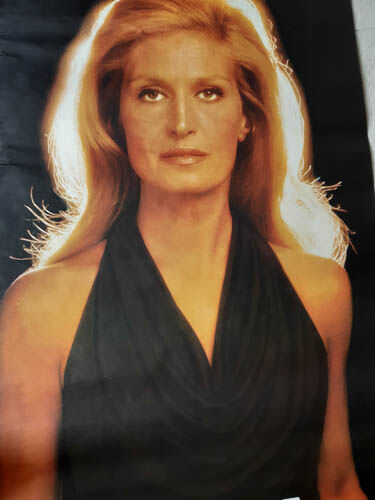 Rare -Affiche De La Célèbre Chanteuse Dalida-