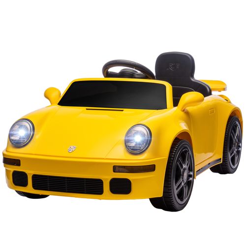 Voiture Électrique Enfant Licence Officielle Ruf Ctr 2017 12v 5km/H Max. Télécommande Nombreux Effets Jaune