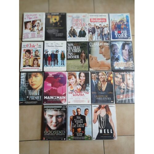 Lot De 18 Dvd
