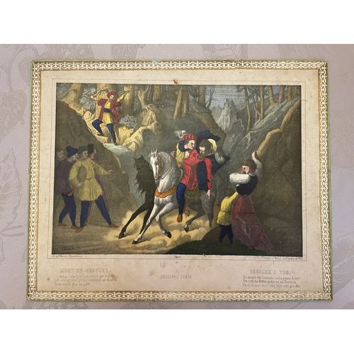 Mort De Gessler (Lithographie De Pr Wentzel À Wissembourg)