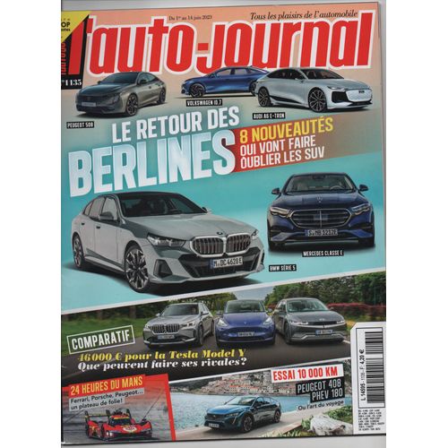 L'Auto Journal 1135 Le Retour Des Berlines