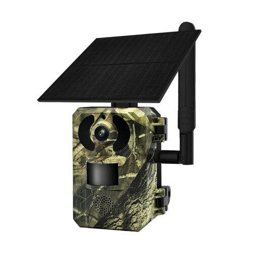 Caméra De Chasse Solaire 4MP 4G Vision Nocturne Alarme PIR Stockage Cloud YONIS
