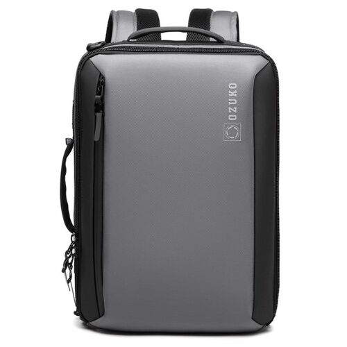 Sac À Dos Ordinateur Imperméable USB Pour Voyage Et Travail 15.6 Pouces Gris YONIS