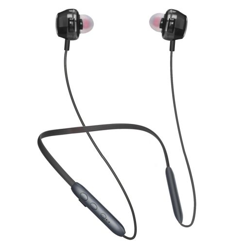 Ecouteurs Bluetooth 5.0 Micro Haute Fidélité Autonomie 12h Rouge Noir YONIS