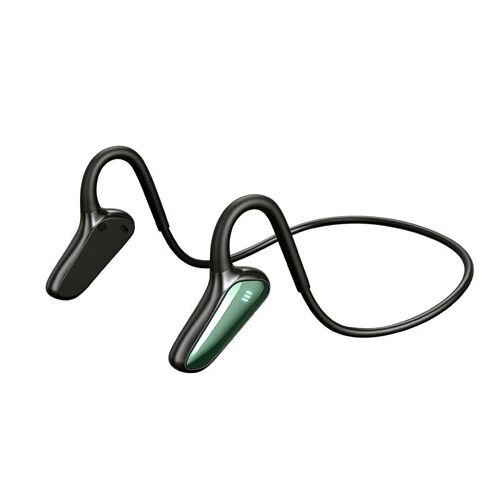 Ecouteurs Bluetooth Sans Fil Étanches IPX5 Son Stéréo Longue Autonomie Vert YONIS