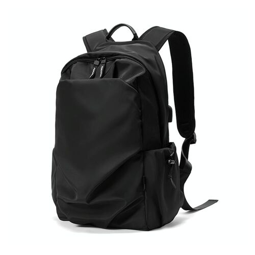 Sac À Dos Ordinateur Multifonction Résistant Imperméable Avec USB Noir YONIS