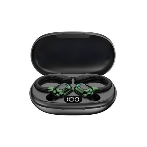 Ecouteurs Bluetooth Sans Fil Avec Boîtier De Charge Et Confort Optimal Vert YONIS