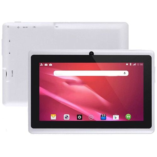Tablette Tactile Android 6.0 7 Pouces Quad Core 8Go Dual Cam Flash Blanc + SD 4Go YONIS