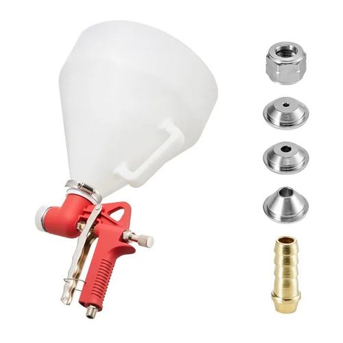 Pistolet à Peinture Pneumatique-Duoku-avec Trémie 4,5 L-3 Buses de 3,5 mm-6 mm et 8 mm-Outil Professionnel