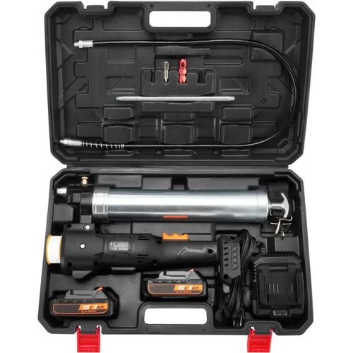Pistolet À Graisse Sans Fil-Duoku-20 V, 10 000 Psi, Tuyau De 39 Po-Kit De Pistolet À Graisse Électrique Haute Pression