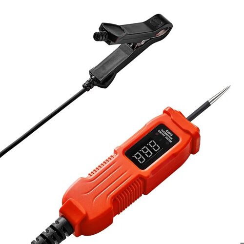 Testeur De Circuit Automobile 3-72 V Dc-Duoku-Outil De Mesure De Tension Et Polarité-Équipé D'un Écran Led Et D'un Éclairage