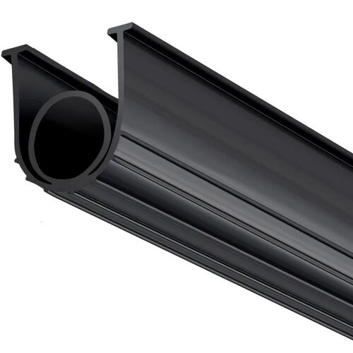 Joints de Porte de Garage-Duoku-Noirs Caoutchouc Inférieur-Forme en U + Joint Torique-Joint d'Étanchéité de 10 pieds